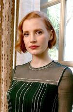 JESSICA CHASTAIN at Interstella Press Conference in Beverly Hills