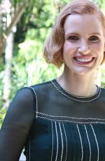 JESSICA CHASTAIN at Interstella Press Conference in Beverly Hills
