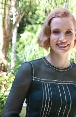JESSICA CHASTAIN at Interstella Press Conference in Beverly Hills