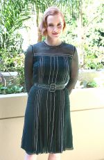 JESSICA CHASTAIN at Interstella Press Conference in Beverly Hills