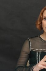 JESSICA CHASTAIN at Interstella Press Conference in Beverly Hills