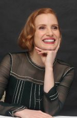 JESSICA CHASTAIN at Interstella Press Conference in Beverly Hills
