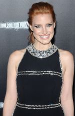 JESSICA CHASTAIN at Interstellar Premiere in New York