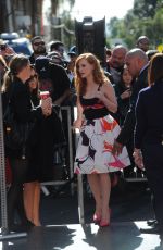 JESSICA CHASTAIN at Matthew McConaughey Honored On The Hollywood Walk Of Fame