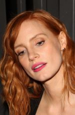 JESSICA CHASTAIN Posing with Fans at LAX Airport