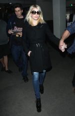 JESSICA SIMPSON at LAX Airport in Los Angeles 1611