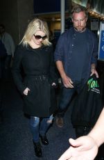 JESSICA SIMPSON at LAX Airport in Los Angeles 1611