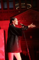 JESSIE J Performs at Topshop Topman Opening Dinner in New York