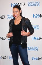 JORDIN SPARKS at Webmd 2014 Health Hero Awards in New York