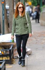 JULIANNE HOUGH Out for Morning Coffee in New York