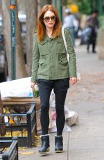 JULIANNE HOUGH Out for Morning Coffee in New York