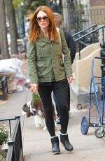 JULIANNE HOUGH Out for Morning Coffee in New York