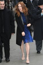 JULIANNE MOORE at Good Morning America in New York