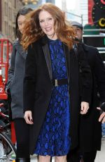 JULIANNE MOORE at Good Morning America in New York