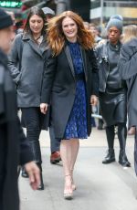 JULIANNE MOORE at Good Morning America in New York