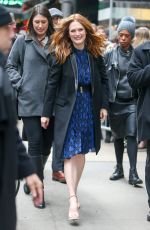 JULIANNE MOORE at Good Morning America in New York