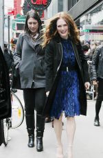 JULIANNE MOORE at Good Morning America in New York