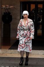 KADY GAGA Out and About in Milan