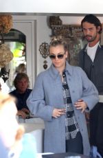 KALEY CUOCO and Ryan Sweeting Llunch at Villa Blanca in Beverly Hills