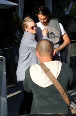 KALEY CUOCO and Ryan Sweeting Llunch at Villa Blanca in Beverly Hills