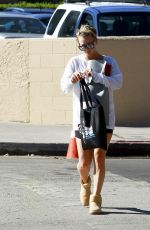 KALEY CUOCO in Shorts Leaves a Yoga Class in Studio City 0911