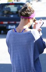 KALEY CUOCO Leaves a Yoga Class in Sherman Oaks 1711