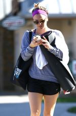 KALEY CUOCO Leaves a Yoga Class in Sherman Oaks 1711