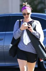 KALEY CUOCO Leaves a Yoga Class in Sherman Oaks 1711