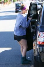 KALEY CUOCO Leaves a Yoga Class in Sherman Oaks 1711