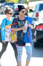 KALEY CUOCO Leaves a Yoga Class in Studio City 2411