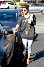 KALEY CUOCO Leaves a Yoga Class in Studio City 2411