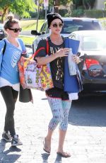 KALEY CUOCO Leaves a Yoga Class in Studio City 2411