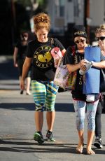 KALEY CUOCO Leaves a Yoga Class in Studio City 2411