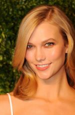 KARLIE KLOSS at 2014 Cfda/Vogue Fashion Fund Awards in New York