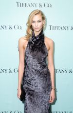 KARLIE KLOSS at Tiffany T Train Experience Opening in New York