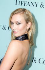 KARLIE KLOSS at Tiffany T Train Experience Opening in New York