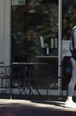 KATE BECKINSALE Arrives at Starbucks in Beverly Hills
