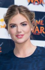 KATE UPTON at Game of War: Fire Age Promotion in Busan