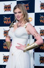 KATE UPTON at Game of War: Fire Age Promotion in Busan