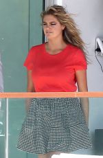 KATE UPTON on the Set of Photoshoot in Miami