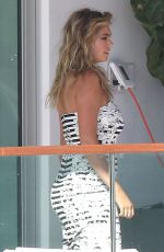 KATE UPTON on the Set of Photoshoot in Miami