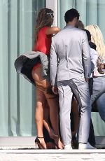 KATE UPTON on the Set of Photoshoot in Miami