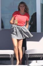 KATE UPTON on the Set of Photoshoot in Miami