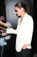 KATIE HOLMES Arrives at Good Morning America in New York