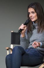 KATIE HOLMES at Apple Store Soho Presents Meet the Actor in New York