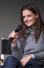 KATIE HOLMES at Apple Store Soho Presents Meet the Actor in New York