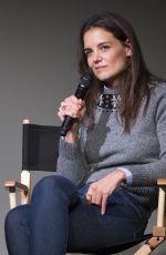 KATIE HOLMES at Apple Store Soho Presents Meet the Actor in New York