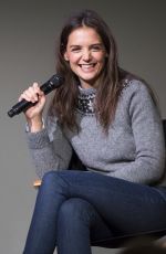 KATIE HOLMES at Apple Store Soho Presents Meet the Actor in New York