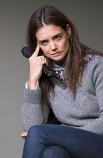 KATIE HOLMES at Apple Store Soho Presents Meet the Actor in New York