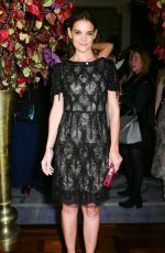 KATIE HOLMES at Midnight Supper at St. Regis Hotel in New York 